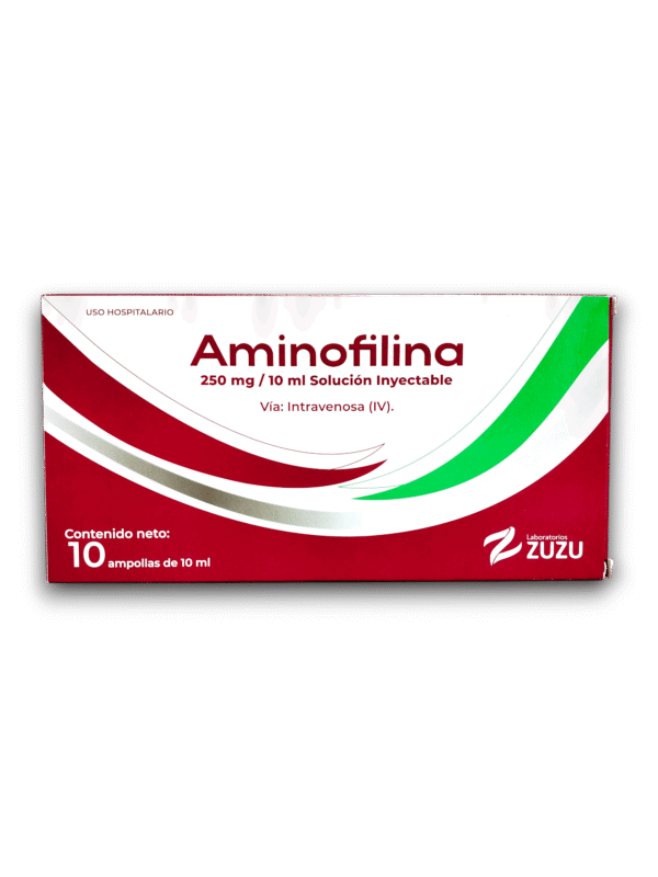 AMINOFILINA 250MG/10ML AMP (ZUZU)