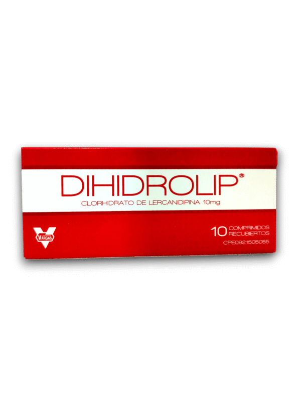 DIHIDROLIP (LERCANIDIPINA) 10 MG X 10 TAB (VARGAS)