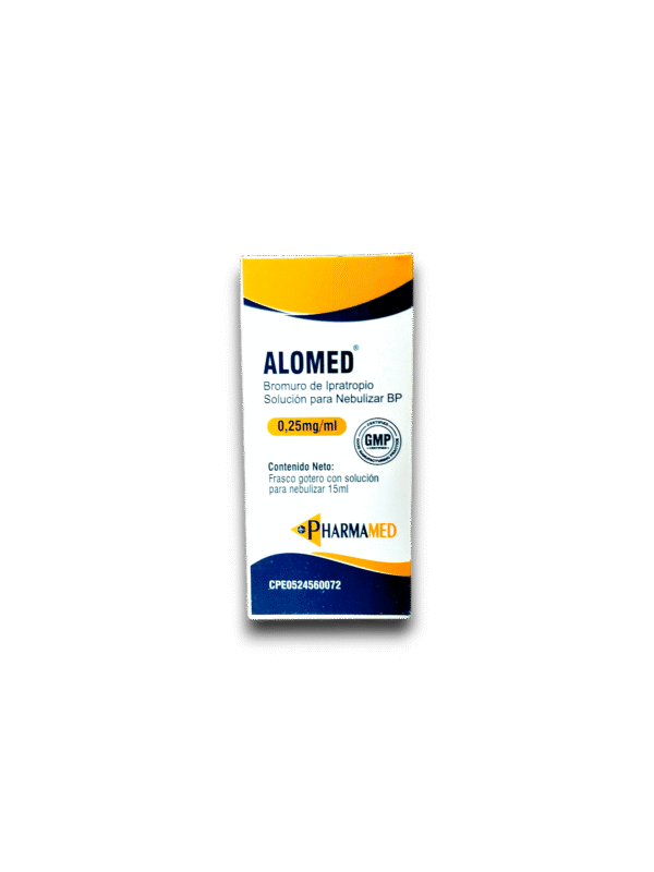 ALOMED (BROMURO DE IPRATROPIO) 0.25MG/ML GOTAS (PHARMAMED)