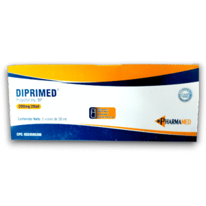 DIPRIMED (PROPOFOL) 200 MG /20 ML AMP (PHARMAMED)