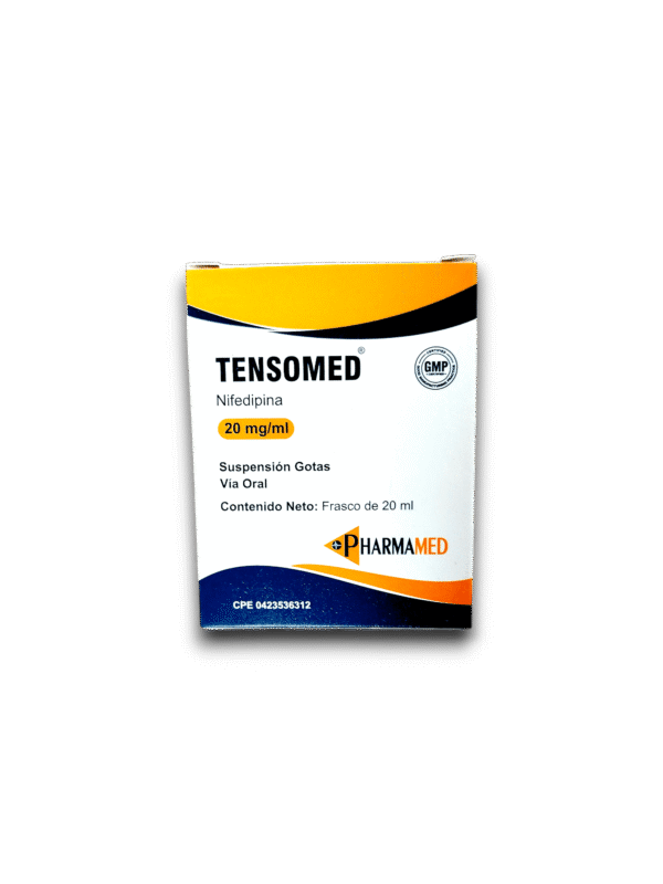 TENSOMED (NIFEDIPINA) 20 MG/ 20ML GOTAS (PHARMAMED)