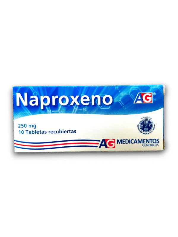 NAPROXENO 250 MG X 10 TAB (AG)