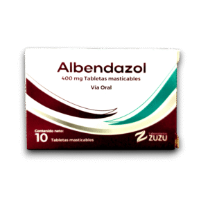 ALBENDAZOL 400 MG X 10 TAB MAST (ZUZU)