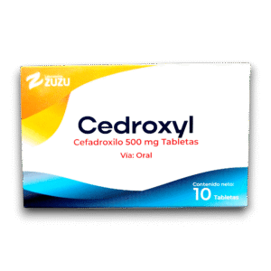CEDROXYL (CEFADROXILO) 500 MG X 10 TAB (ZUZU)
