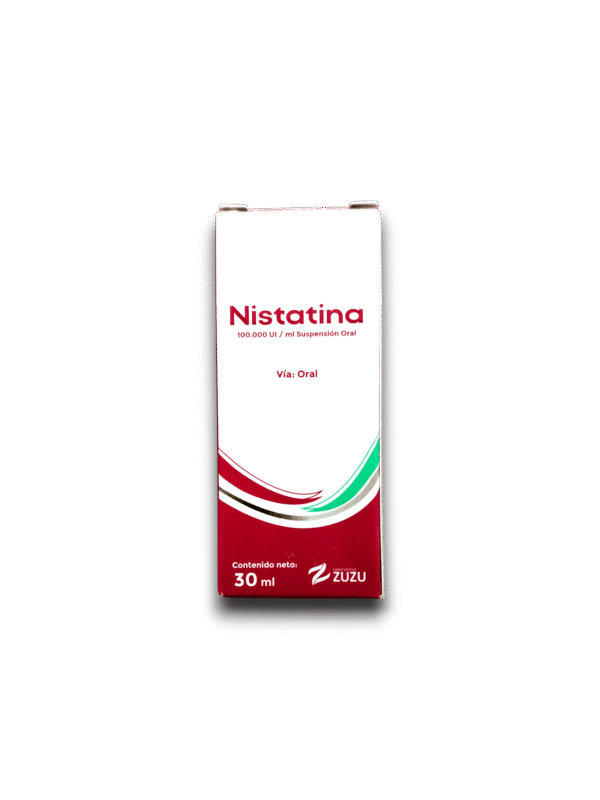NISTATINA 100.000 UI /ML SUSP ORAL FCO 30 ML (ZUZU)