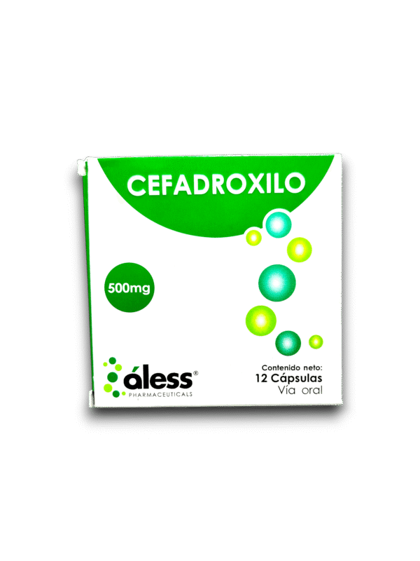 CEFADROXILO 500 MG X 12 CAPS (ALESS)