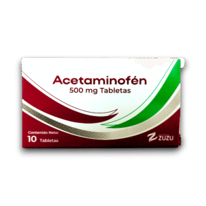 ACETAMINOFEN 500 MG X 10 TAB (ZUZU)