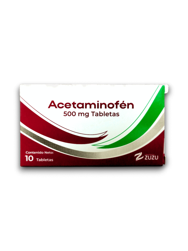 ACETAMINOFEN 500 MG X 10 TAB (ZUZU)