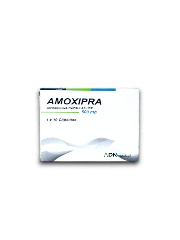 AMOXIPRA 500 MG X 10 CAP (AMOXICILINA)