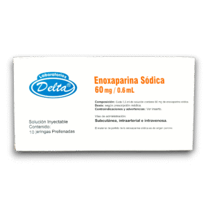 ENOXAPARINA 60 MG /0.6 ML AMP S.C (DELTA)
