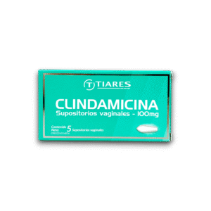CLINDAMICINA 100 MG X 5 SUP VAG (TIARES)