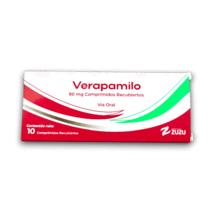 VERAPAMILO 80 MG X 10 TAB (ZUZU)