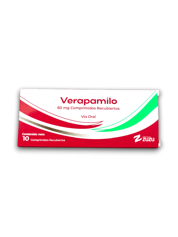VERAPAMILO 80 MG X 10 TAB (ZUZU)
