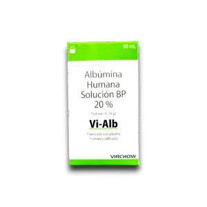 ALBUMINA HUMANA 20 % 50 ML (VIRCHOW BIOTECH)