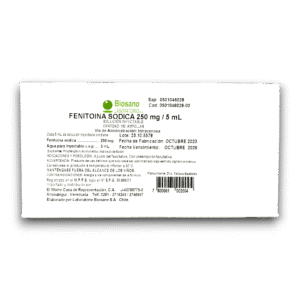 FENITOINA SODICA 250 MG /5 ML AMP (BIOSANO)