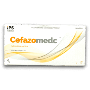 CEFAZOMEDC (CEFAZOLINA) 1 G AMP I.V (IPS)