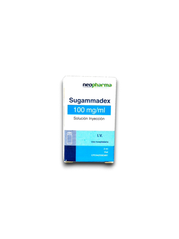SUGAMMADEX 100 MG /ML AMP 2 ML (NEOPHARMA)