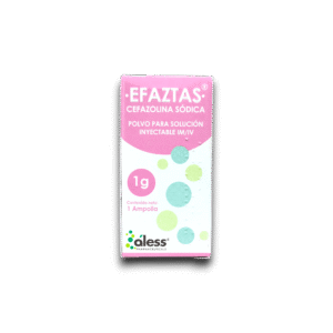 EFAZTAS (CEFAZOLINA) 1 G AMP I.V/I.M (ALESS)