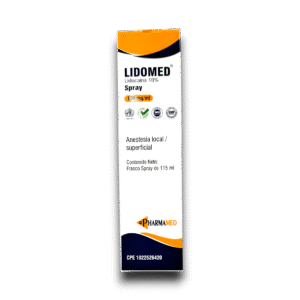 LIDOMED (LIDOCAINA) 10 % SPRAY 115 ML (PHARMAMED)