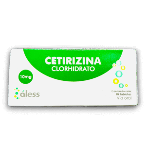 CETIRIZINA 10 MG X 10 TAB (ALESS)