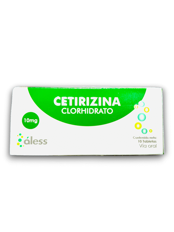 CETIRIZINA 10 MG X 10 TAB (ALESS)