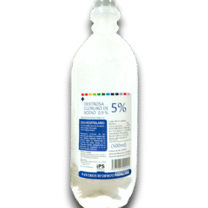 SOLUCION CLORURO DE SODIO 0,9 % /DEXTROSA 5 % 500 ML (IPS)