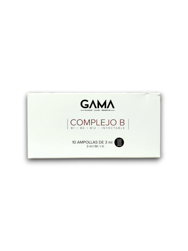 COMPLEJO B /3 ML I.M / I.V AMP (GAMA)