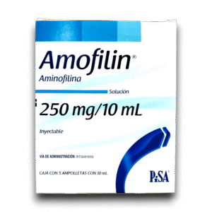 AMINOFILINA 250MG/10ML AMP (PISA)
