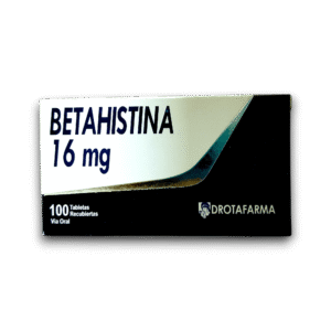 BETAHISTINA 16 MG X 10 TAB (DROTAFARMA)