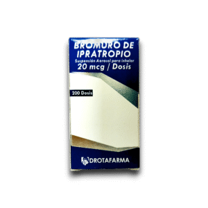 BROMURO DE IPRATROPIO INH 20 MCG X 200 DOSIS (DROTAFARMA)