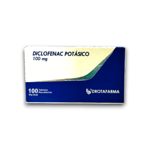 DICLOFENAC POTASICO 100 MG X 10 TAB X 10 BLIS (DROTAFARMA)