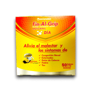 FINALGRIP DIA (PARACETAMOL+DEXTROMETORFANO+FENILEFRINA) X 1 SOBRE  (DROTAFARMA)