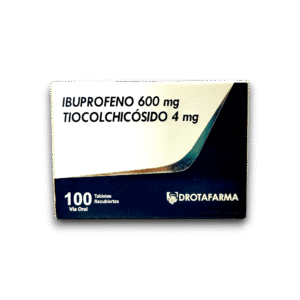 IBUPROFENO + TIOCOLCHICOSIDO 600 MG /4 MG X 10 TAB (DROTAFARMA)