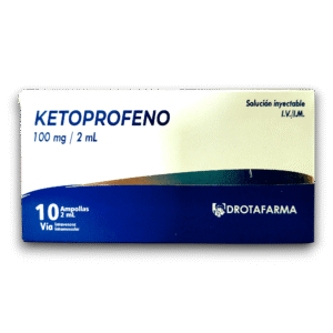 KETOPROFENO 100 MG /2 ML AMP I.V /I.M (DROTAFARMA)