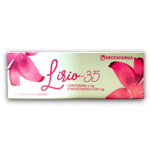 LIRIO-35 (CIPROTERONA 2 MG + ETINILESTRADIOL 0,035 MG) X 21 TAB (DROTAFARMA)