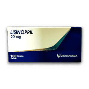 LISINOPRIL 20 MG X 10 TAB (DROTAFARMA)