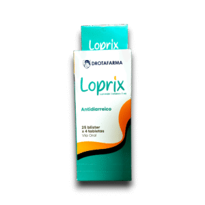 LOPRIX LOPERAMIDA 2 MG CAJA X 25 BLIS X 4 TAB (DROTAFARMA)