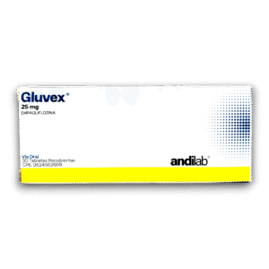 GLUVEX (EMPAGLIFOZINA) 25 MG X 30 TAB (ANDILAB)