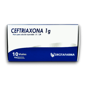 CEFTRIAXONA 1 G AMP I.V /I.M (DROTAFARMA)