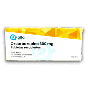 OXCARBAZEPINA 300 MG X 30 TAB (ALFA FARM)