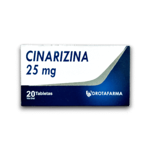 CINARIZINA 25 MG X 20 TAB (DROTAFARMA)