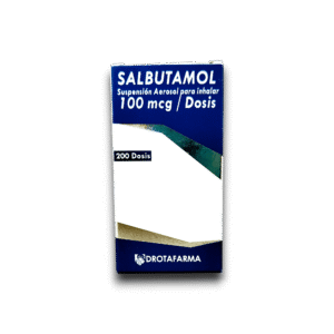 SALBUTAMOL 100 MCG INH 200 DOSIS (DROTAFARMA)