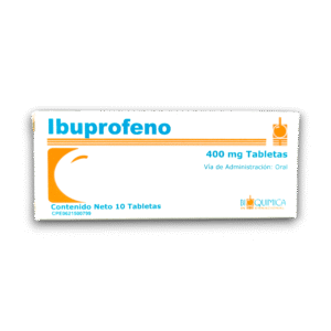 IBUPROFENO 400 MG X 10 TAB (BIOQUIMICA)
