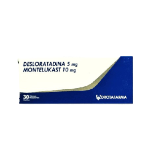 DESLORATADINA /MONTELUKAST 5 MG /10 MG X 30 TAB (DROTA)