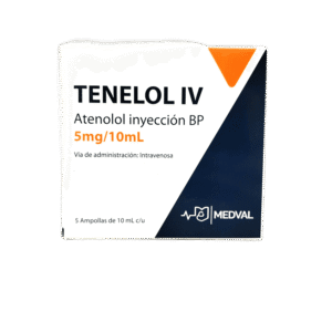 TENELOL (ATENOLOL) 5 MG /10 ML AMP I.V (MEDVAL)