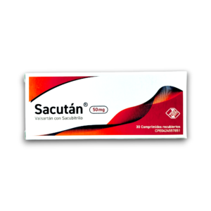 SACUTAN (SACUBITRILO /VALSARTAN) 50 MG X 30 COMP REC (ZUOZ-VARGAS)