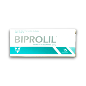 BIPROLIL 2,5 MG X 15 COMP REC (VARGAS)