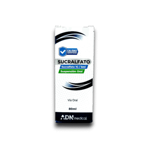 SUCRALFATO 1 G /5 ML SUSP ORAL FCO 80 ML (ADN)