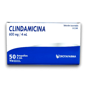 CLINDAMICINA 600 MG /4 ML AMP (DROTAFARMA)