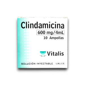 CLINDAMICINA 600 MG /4 ML AMP (VITALIS)